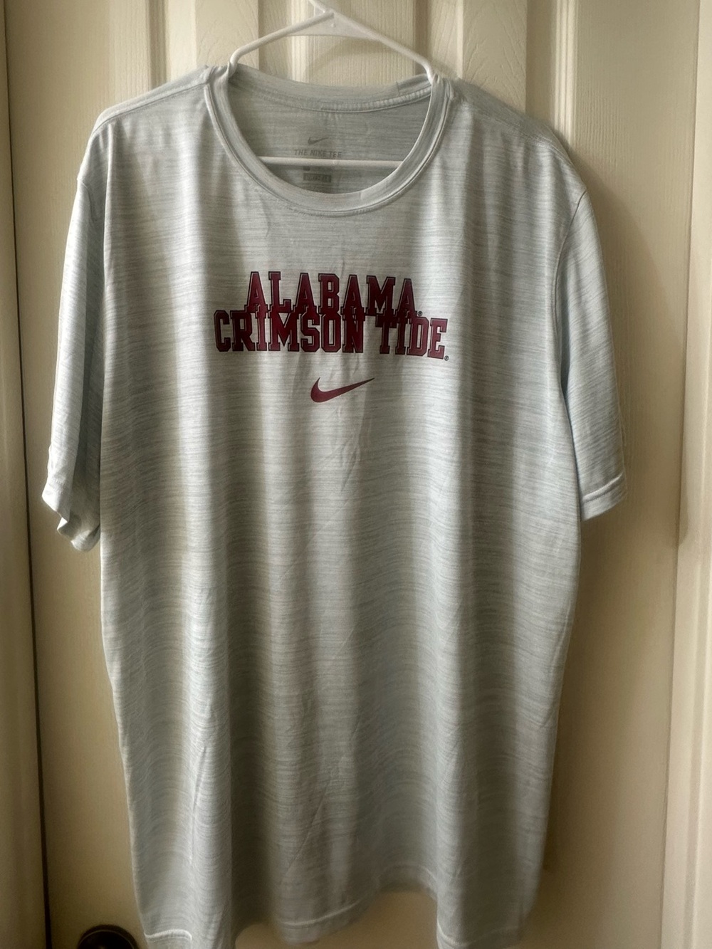 Nike Light Gray Short-Sleeve Alabama Crimson Tide Tee